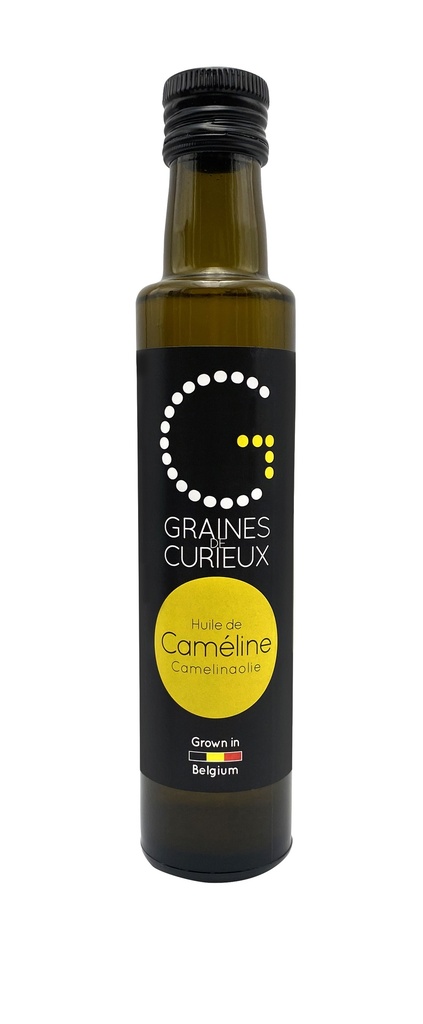 Bouteille d'huile de Caméline bio de 250 ml