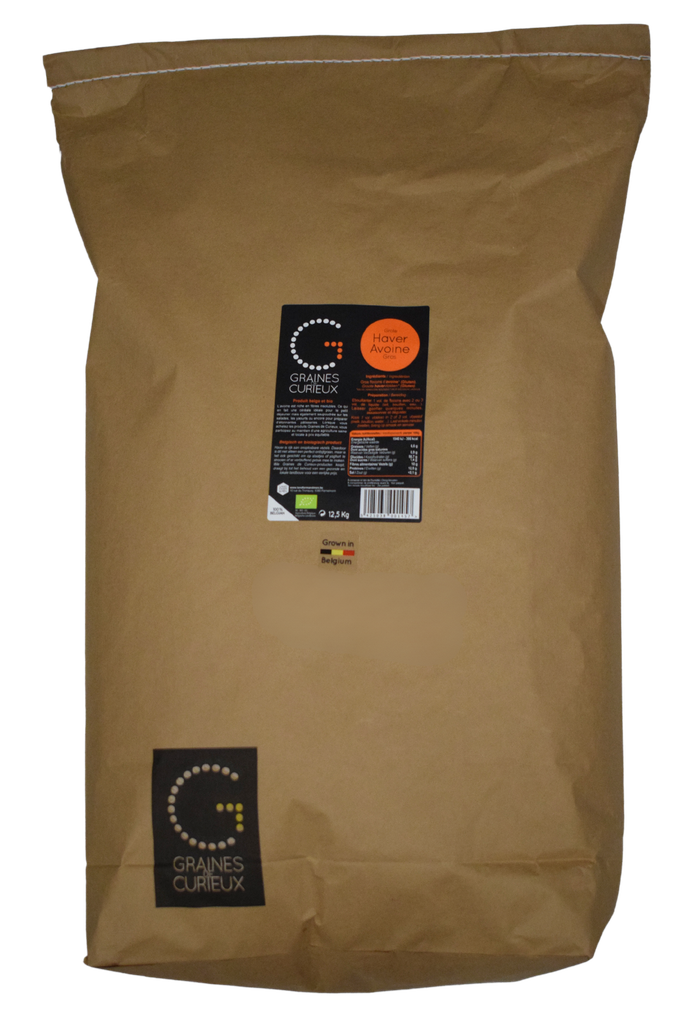 Large-flake oats 12,5kg BIO