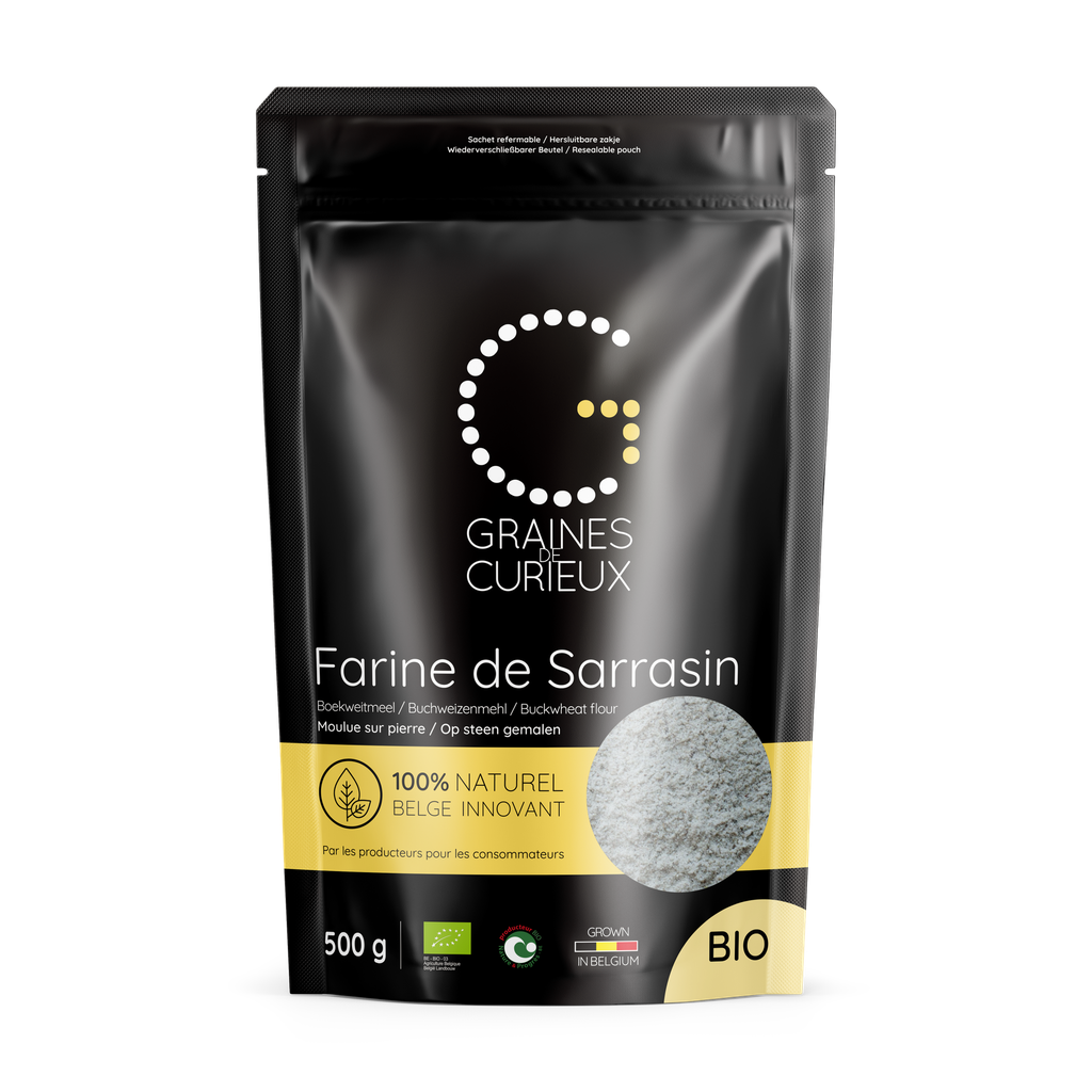 Sachet de 500 g de farine de sarrasin bio