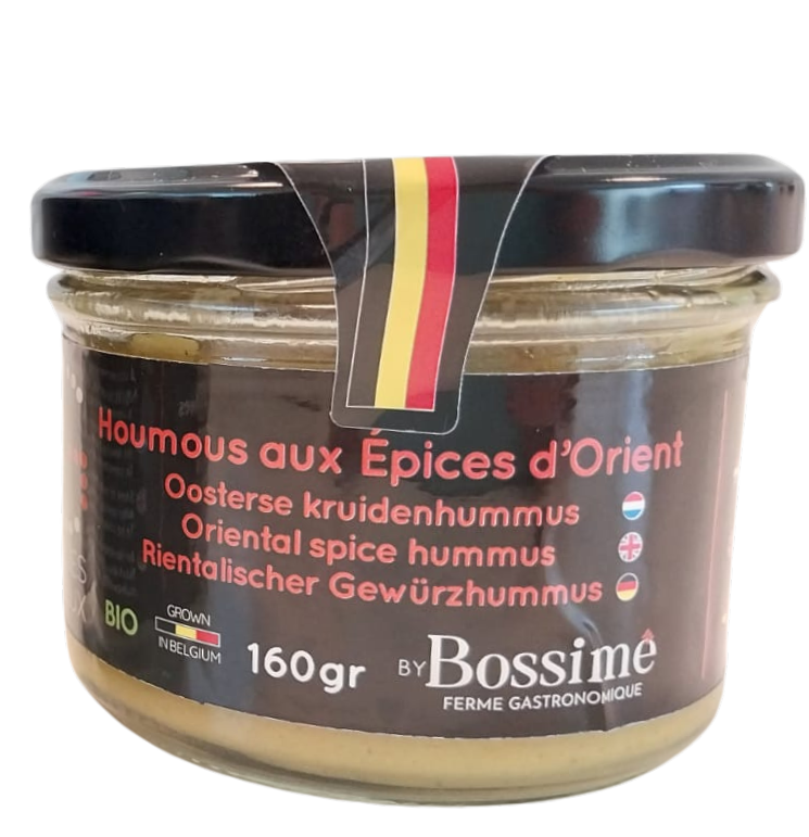 Bocal de 160g de Houmous aux épices d'Orient BIO